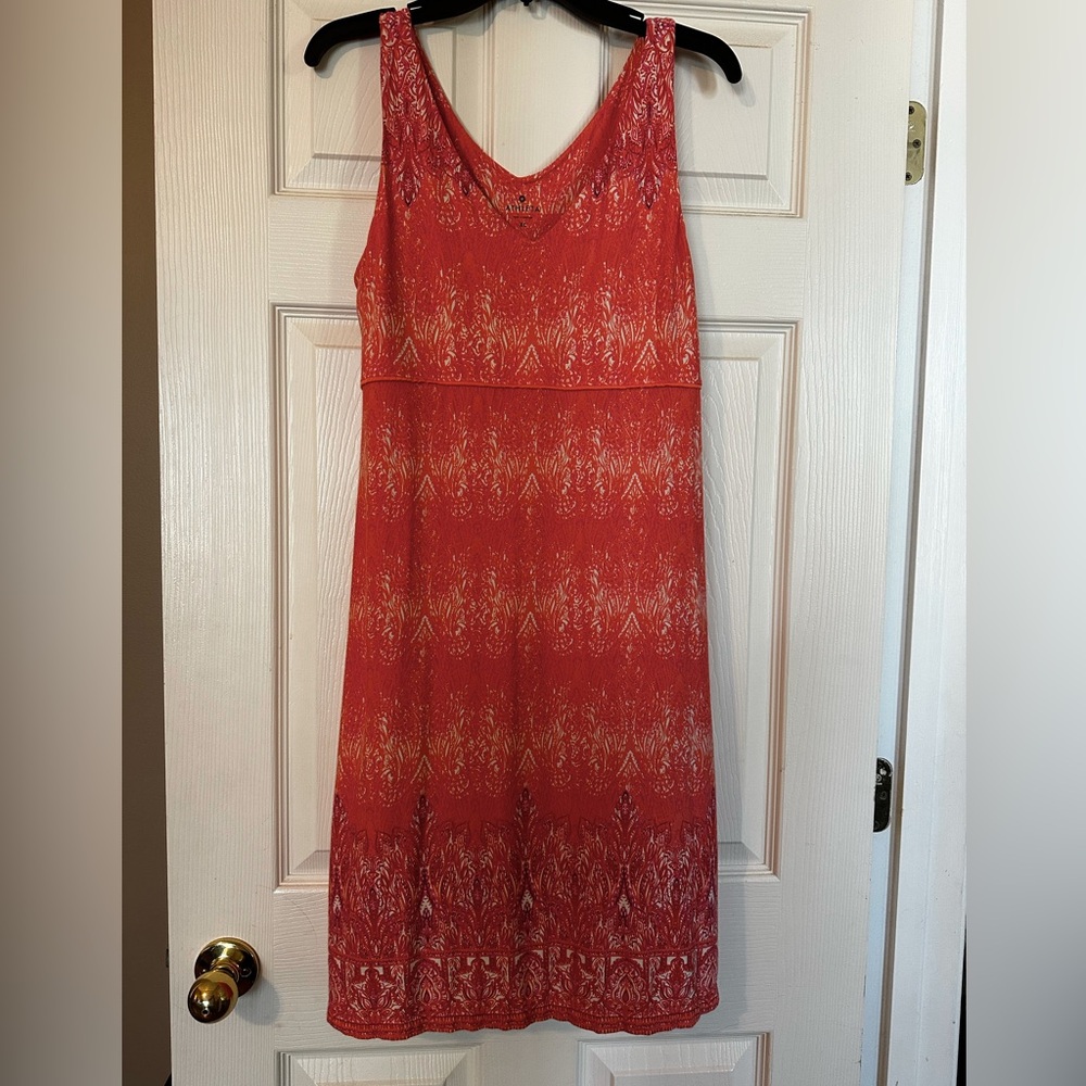 Athleta stretchy coral dress